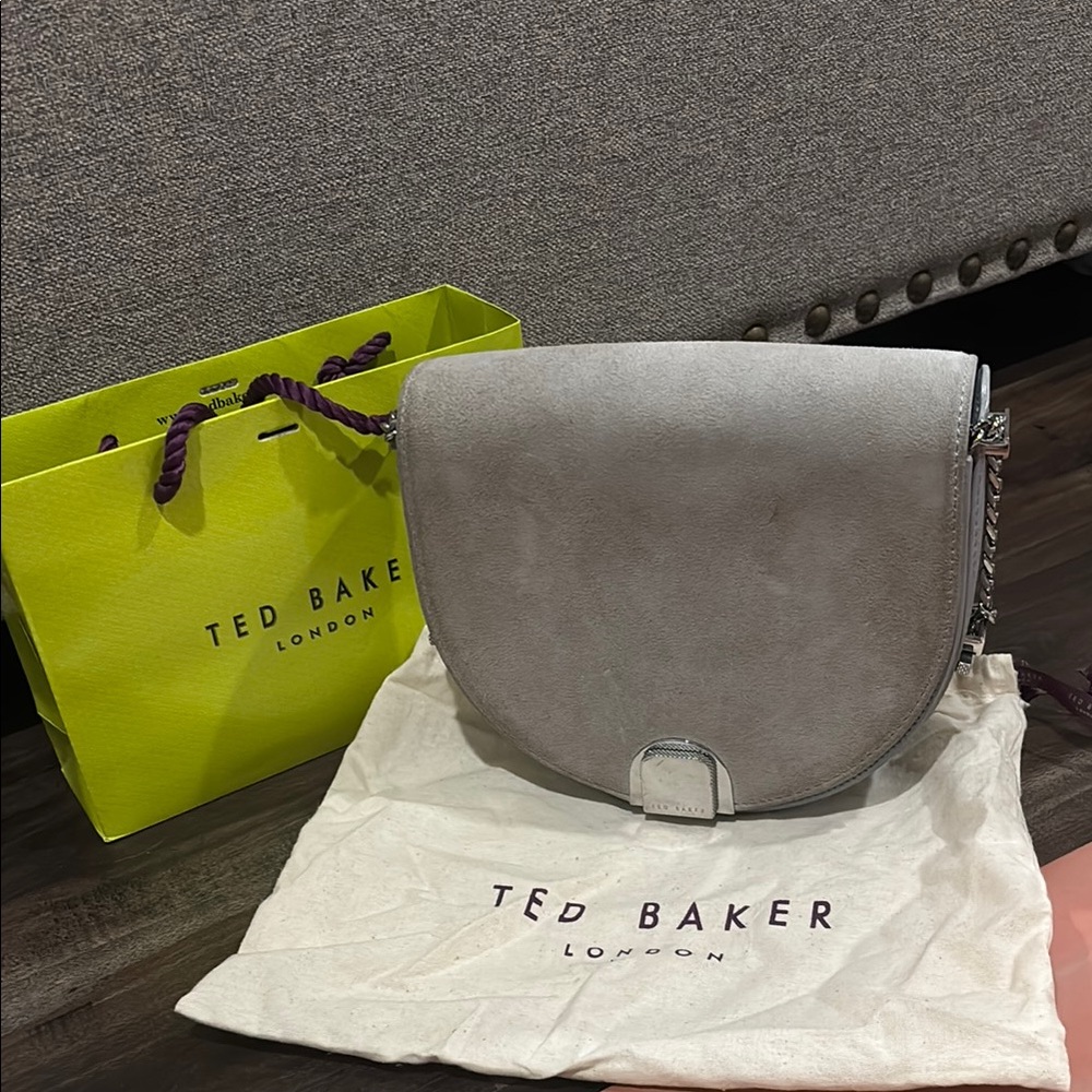 Ted Baker Gray Crossbody Bag